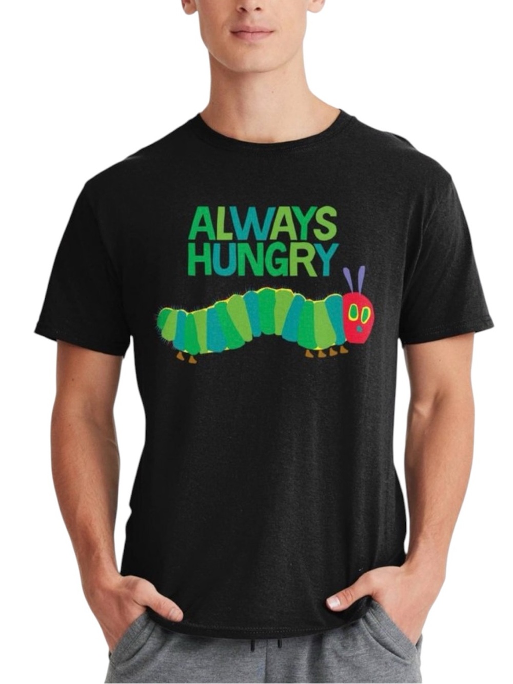 Eric Carle Always Hungry Caterpillar Graphic Short Sleeve Tee